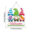 Easter Family Party Porch Decoration Listing Welcome Welcome To Door Decoration Customization