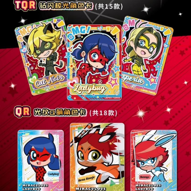 Оригинальные Карточки Аниме Miraculous Ladybug Кот Нуар Герой Звездного Света Коллекционная Карточка Аниме Аксессуары Праздничные Подарки Игрушки