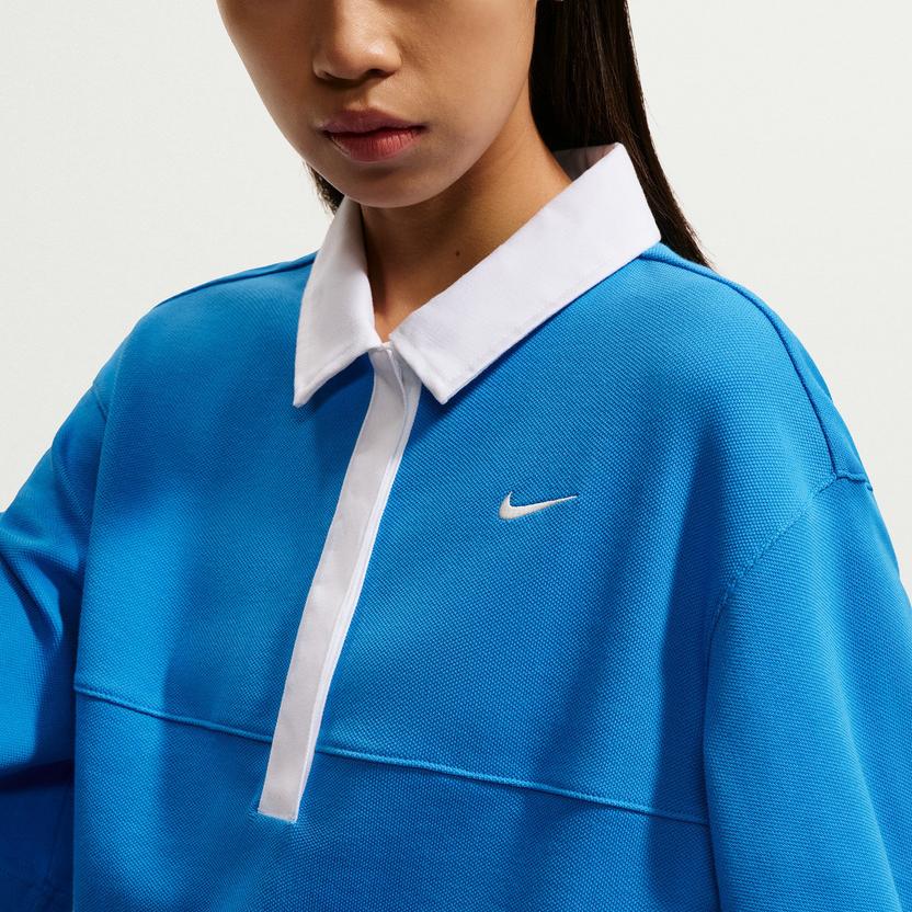 Nike Базовая женская футболка-поло с коротким рукавом IF5599-435