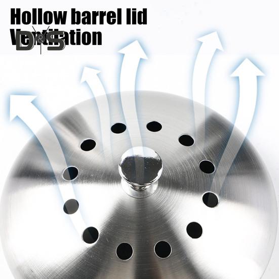 Ведро для кухонных отходов с крышкой превращает отходы в натуральное удобрение Фильтр из нержавеющей стали с активированным углем для удаления запахов Утилизация мусора в помещении