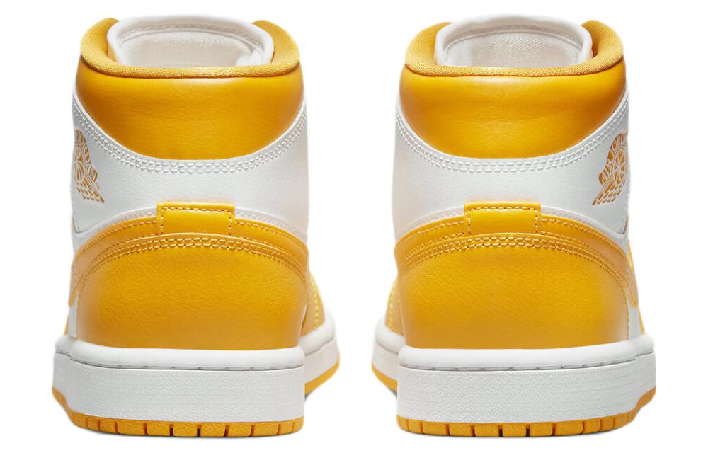 Jordan 1 Белый с золотым University Gold Женский BQ6472-117