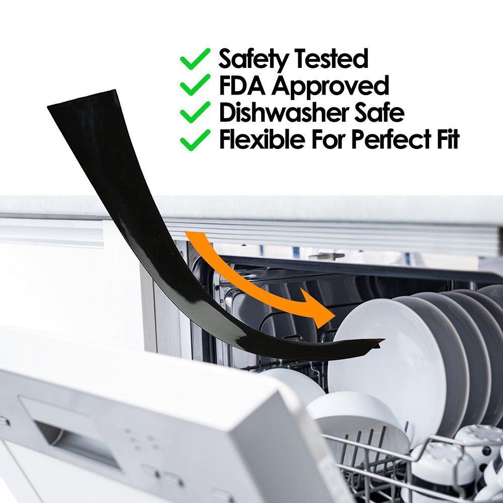 2 шт./компл., кухонная гибкая крышка для плиты, столешницы, защита от разливов, уплотнительная лента, наклейки, украшение дома