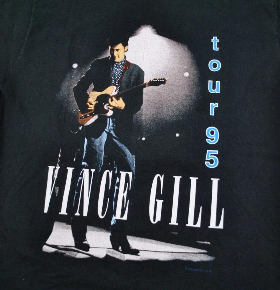 Vince Gill 1995 Tour Men Women Black All Size S-5XL Shirt