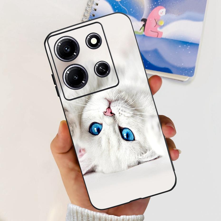 Модный Чехол-бабочка для телефона Infinix Note 30i Note30 Pro 2023 Мягкий Силиконовый ТПУ Задняя Крышка Для Infinix Note 30 Pro Note30i