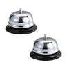 Городская волна 2 шт. диаметр настольный колокольчик из нержавеющей стали дверной звонок настольный звонок звонок звонок звонок стойки регистрации звонок звонок распространяющийся звук