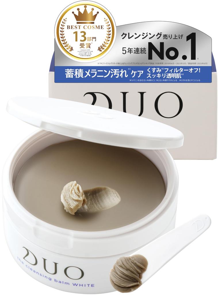 Clear DUO Очищающий бальзам Белый A 90 г Увлажняющий уход за порами Средство для снятия макияжа Умывание Двойное умывание Не требуется duo Duo [Тусклость