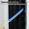 New12pcs/set Car Detail Cleaning Brush Long Handle Air Conditioning Louver Narrow Dust Collector Rod Car Washing Cloth Brush Too