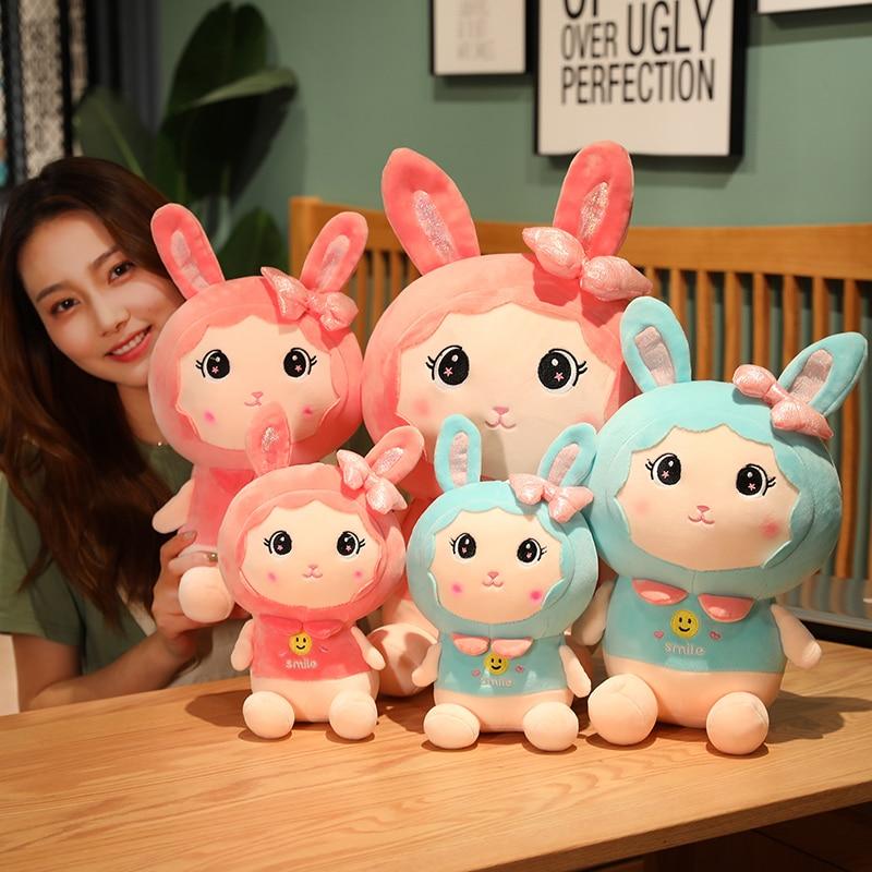 25 /35 /50cm Kawaii Rabbit Plush Toys Baby Appease Dolls Stuffed Soft Animal Toys Lovely Rabbit Pillow For Children Girls Gifts