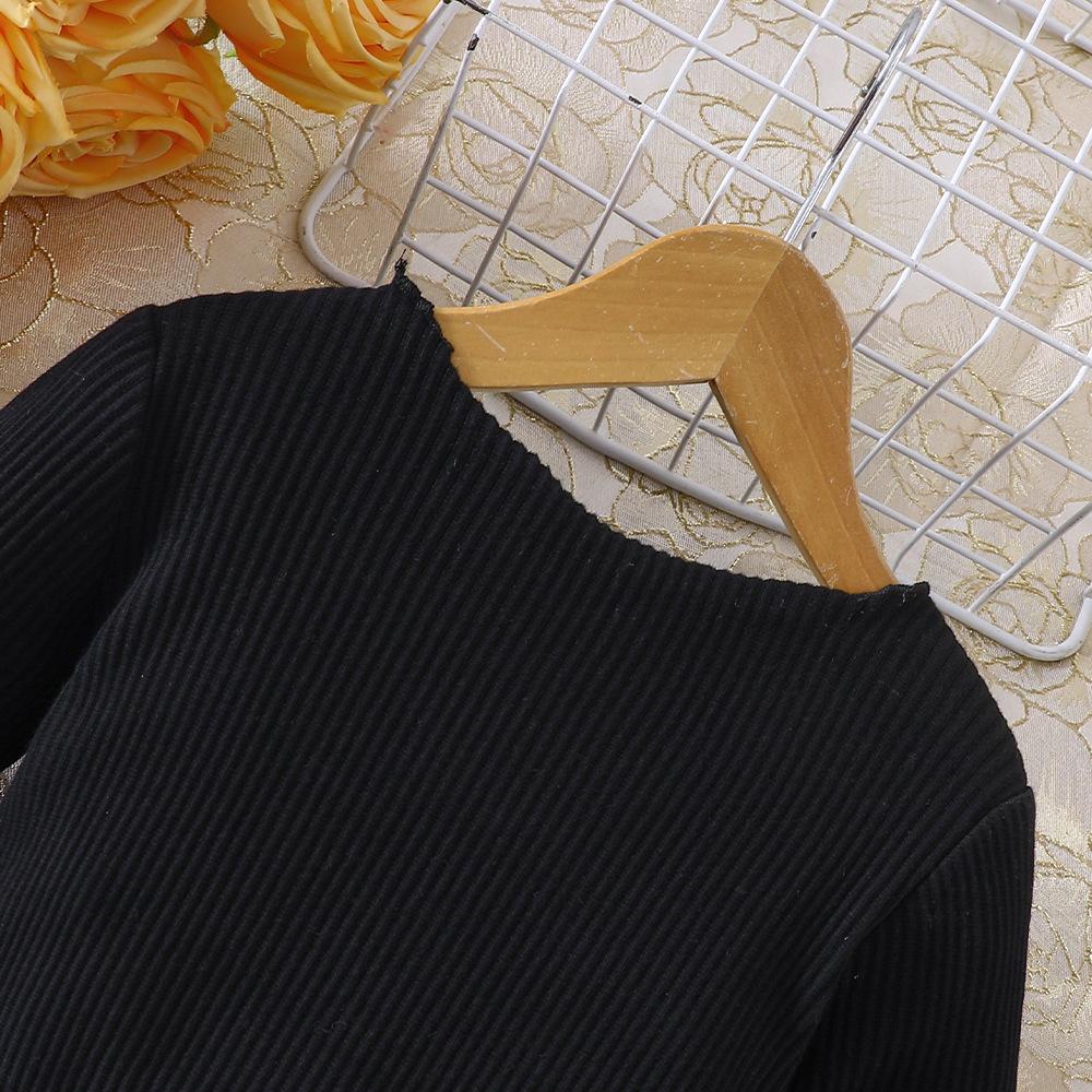 Детская одежда для девочек весна и осень с длинным рукавом сетчатое платье принцессы для младенцев юбка из марли со звездами