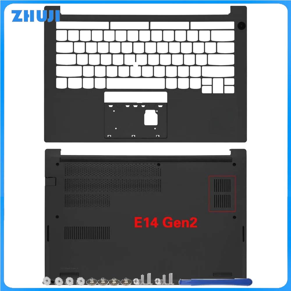 Для ноутбука ThinkPad E14 R14 S3 Gen2 Gen3 Новая задняя крышка LCD, передняя рамка, верхняя часть под ладони, нижняя часть корпуса, петли клавиатуры