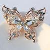 Милые Изысканные Броши-Бабочки с Жемчугом и Стразами для Мужчин и Женщин, Банкетные Свадебные Броши, Подарочные Броши-Булавки, Модная Свадебная Бижутерия