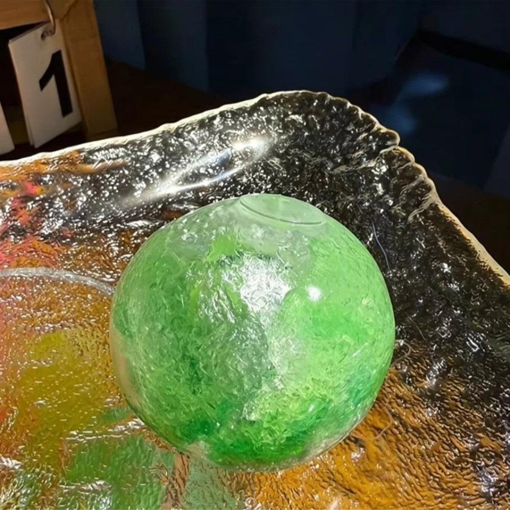 Slushie Fruit Slush Squishy Toy Crunchy Sound Ice Cracked Crystal Ball Cracking Squishy Toy Kids