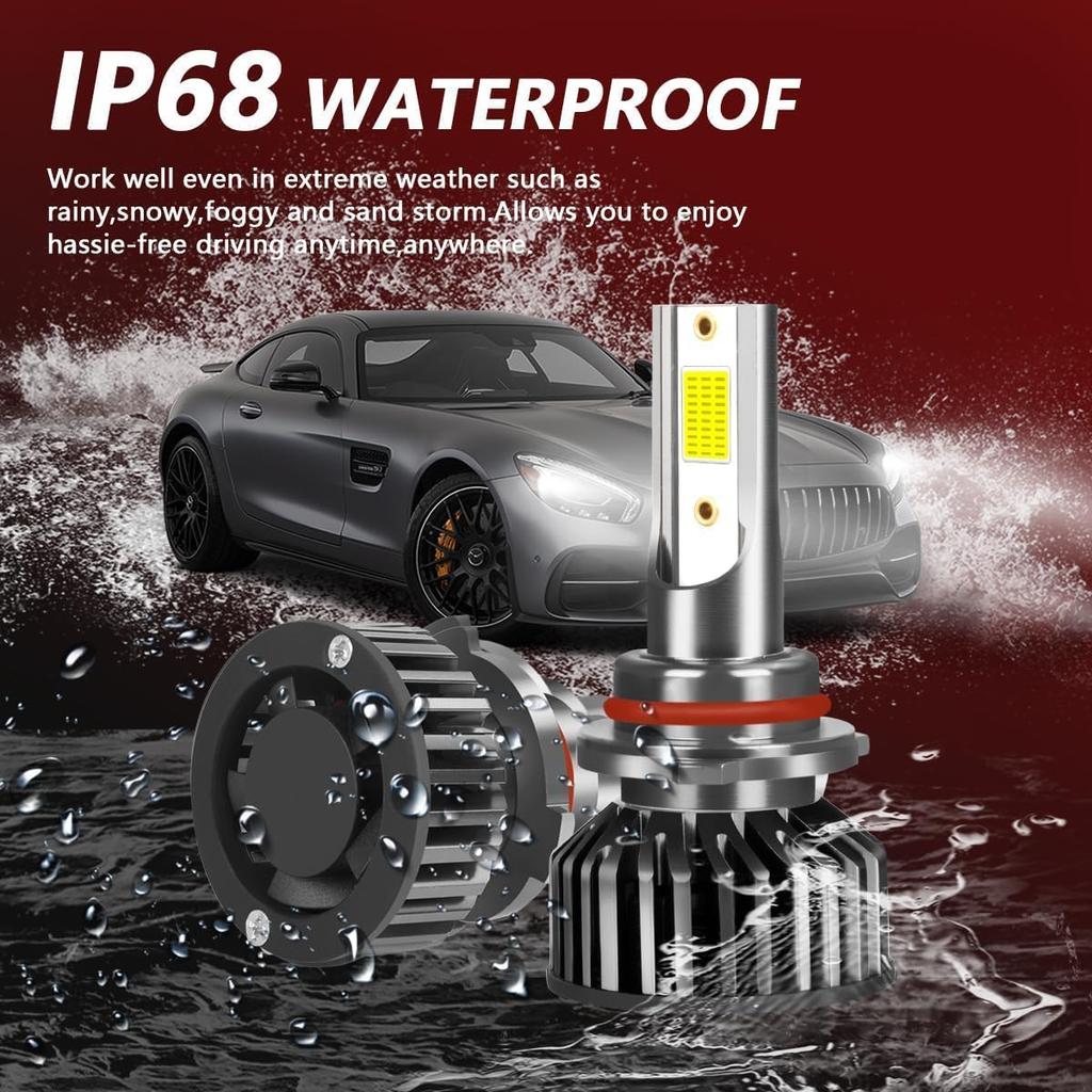 EMuna Подходит для Chevrolet Silverado 1500(2007-2015) Chevy Silverado 2500 HD 3500 HD(2007-) Комбо 9005 дальний свет H11 ближний свет светодиодная фара + 5202/H16