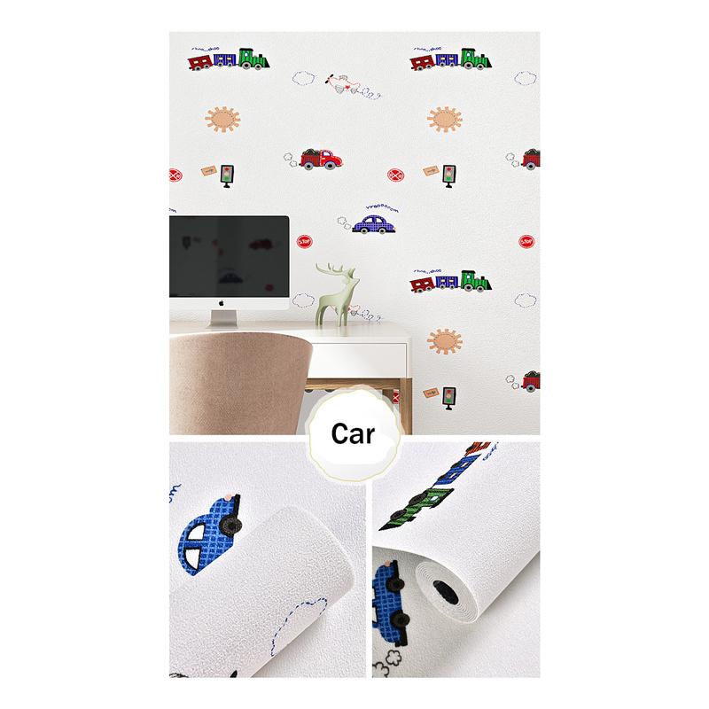 3D самоклеящиеся водонепроницаемые влагостойкие обои с героями мультфильмов, детская спальня, гостиная, ремонт, настенная наклейка, домашний декор