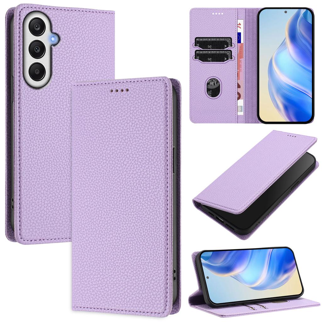 For Samsung Galaxy A36 5G Wallet Case RFID Blocking Litchi Texture Leather Mobile Cover