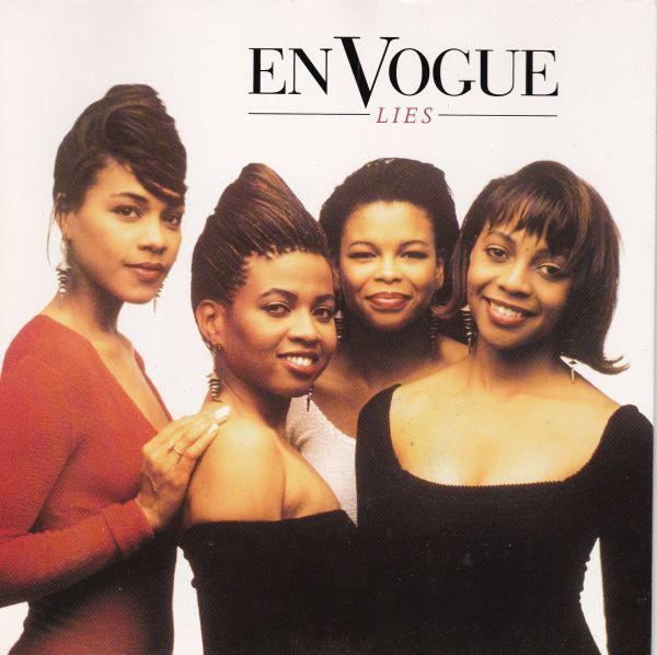12-дюймовая пластинка EN VOGUE - Lies A7893 Atlantic 1990 UK Rap & Hip-Hop/R&B Б/у