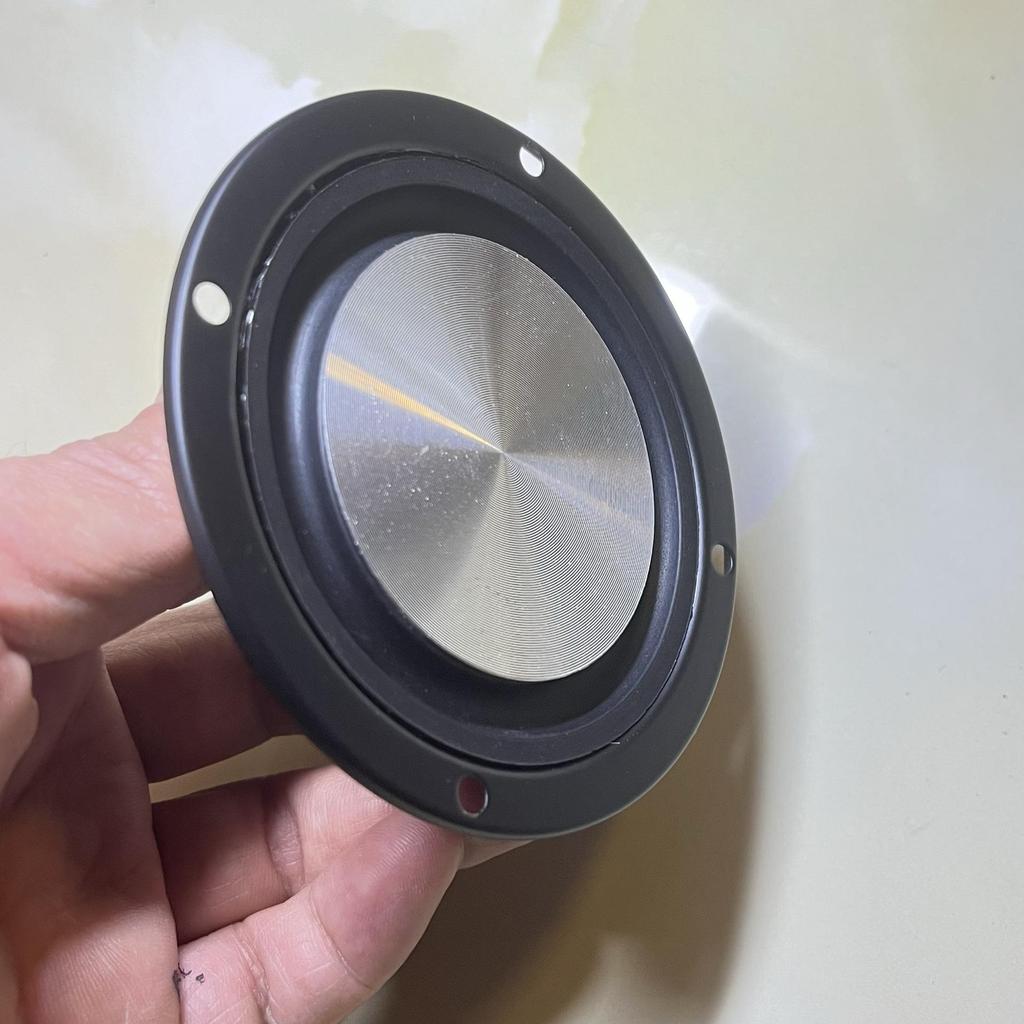 Радиатор с инвертированным краем для басового динамика 4" x 3" с кронштейном 5" x 6" для пассивных виброконусов - Аудиоаксессуар