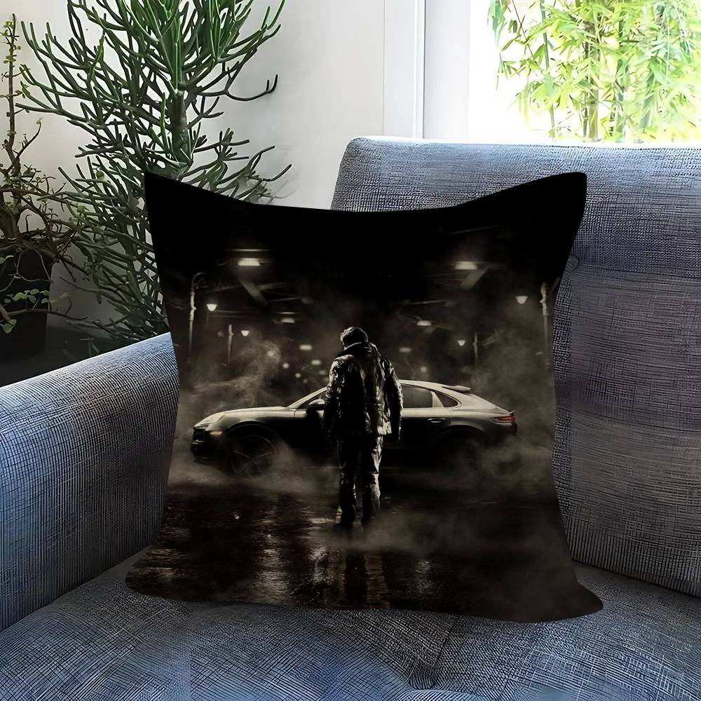 Game R-Resident Evil Requiem Double-Sided Printed Pillow Cover Short Plush Suitable Living Rooms Bedrooms Throw Cushion Cover