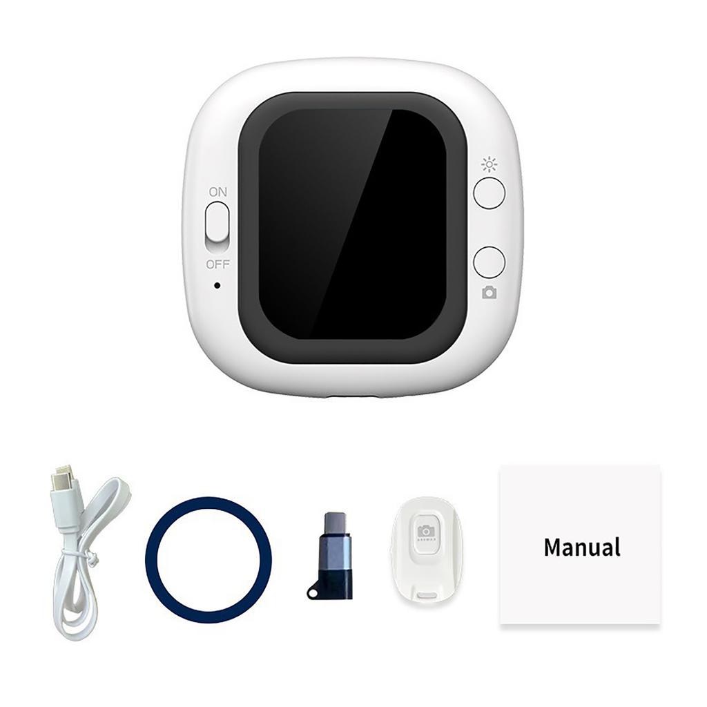 Монитор для селфи-влога Экран для влога Магнитный видеорегистратор для телефона и Android Беспроводное зеркалирование Контент-мейкер Прямая трансляция