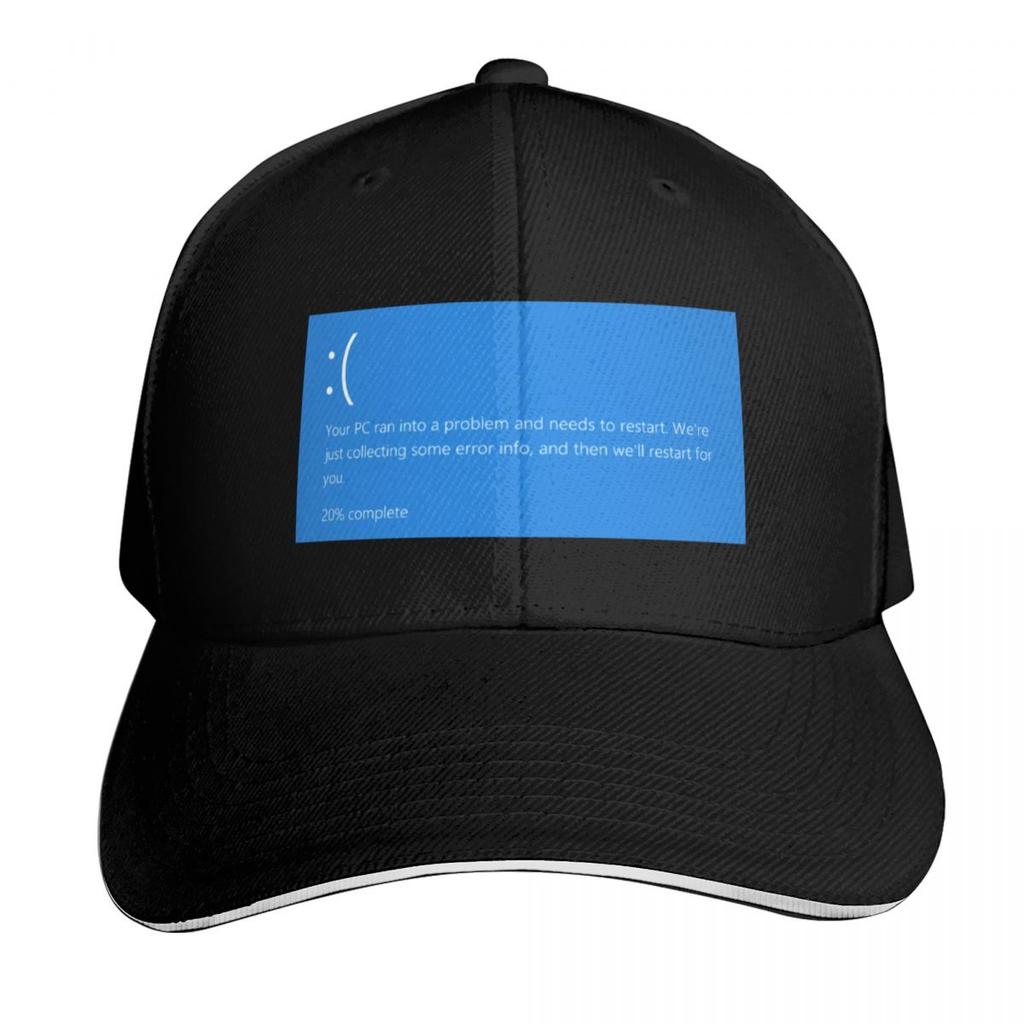 Blue screen Baseball Cap Mountaineering Horse Hat Hat Unisex For The Sun funny hat Womens Golf Clothing Unisexs