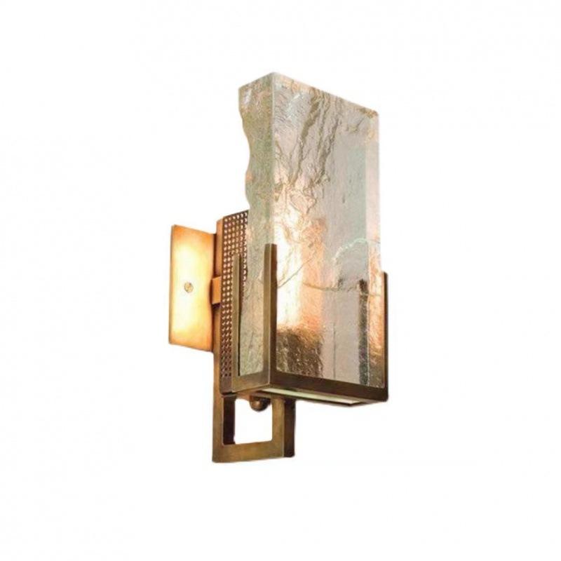 Maramo - Wall lamp 30 cm, 1xE14 Gold, Metal + Glass