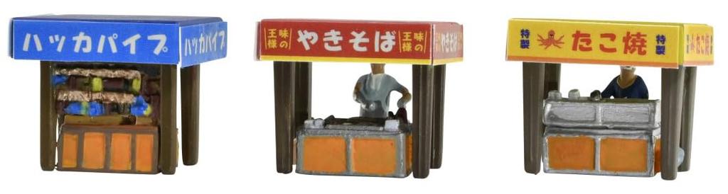 TOMYTEC Scene Collection Scene Accessories Stall B3 Diorama Supplies 335061 003-3