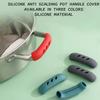 2pcs Silicone Heat Insulation Oven Handle -hot Pot Clip Kitchen Accessories