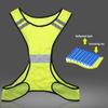 Elastic Webbing Night Riding Vests Polyester Reflective Safety Vest  Lightweight Biking