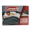 Coleman Sleeping Sleeping All Envelope Minimum Usage Temperature Degrees 2000034777 Bag, Shruff, Multi-layer Bag, Seasons, Type, -5