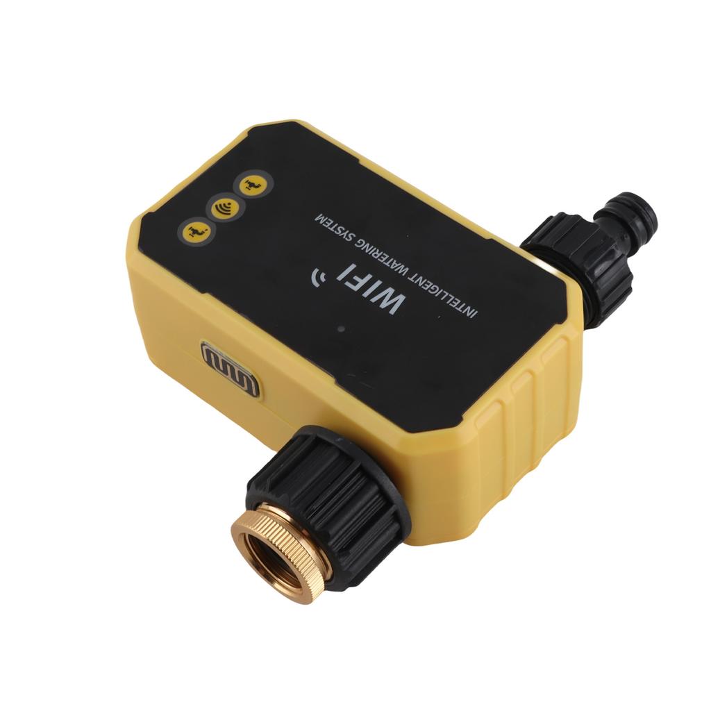 WiFi Water Timer with Solar Panel Smart Sprinkler Timer Automatic Irrigation Controller with APP for Garden Hose