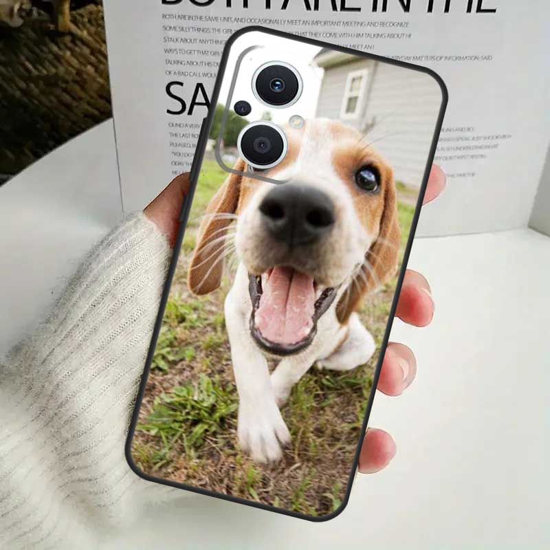 Beagle Dog Case For OPPO Reno 8 7 6 5 4 Lite 8T 5Z 4Z 10 11F OPPO Find X5 X6 Pro X2 Neo X3 Lite Cover