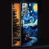 Чехол для телефона Samsung Galaxy Note 20 Ultra 8 10 Lite 9 с рисунком «Звездная ночь» Ван Гога, черный, мягкий, TPU