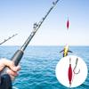 5Pcs Catfish Float Rig Kit with Sharp Hook Crane Swivel Coated Line Sea River Lake Freshwater Saltwater Fishing Float Rig Outdoor Fishing Accessories