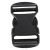 5Pcs Quick Release Buckle Plastic Dual Adjustable Strap Buckles Replacement DIY Craft for Backpack Black