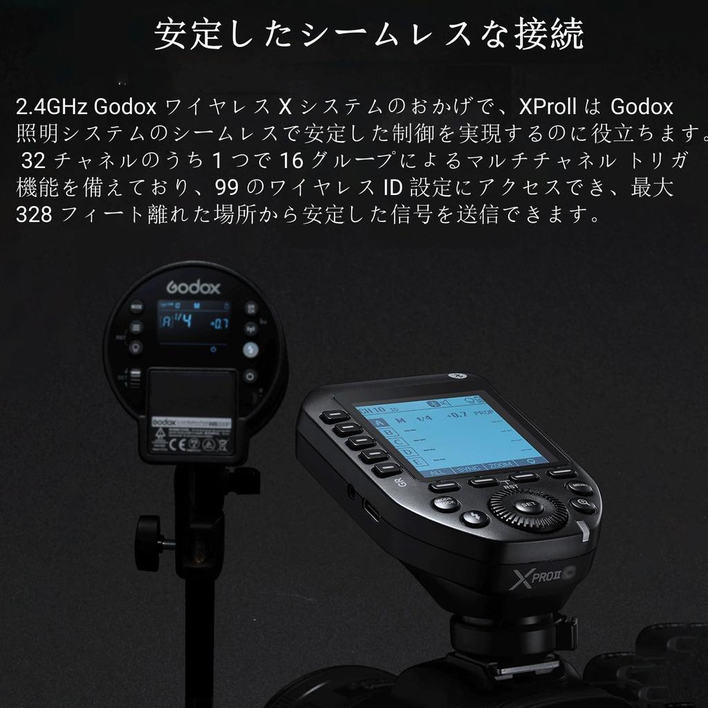 Godox беспроводной передатчик вспышки TTL автовспышка HSS большой ЖК-экран 32 канала 16 групп замена для Sony XPROII-S 2.4G 1/8000с