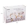 Деревянный набор для игры в макияж в корейском стиле: Тени для век, Пудра, Помада, Парфюмерия и Парикмахерское дело