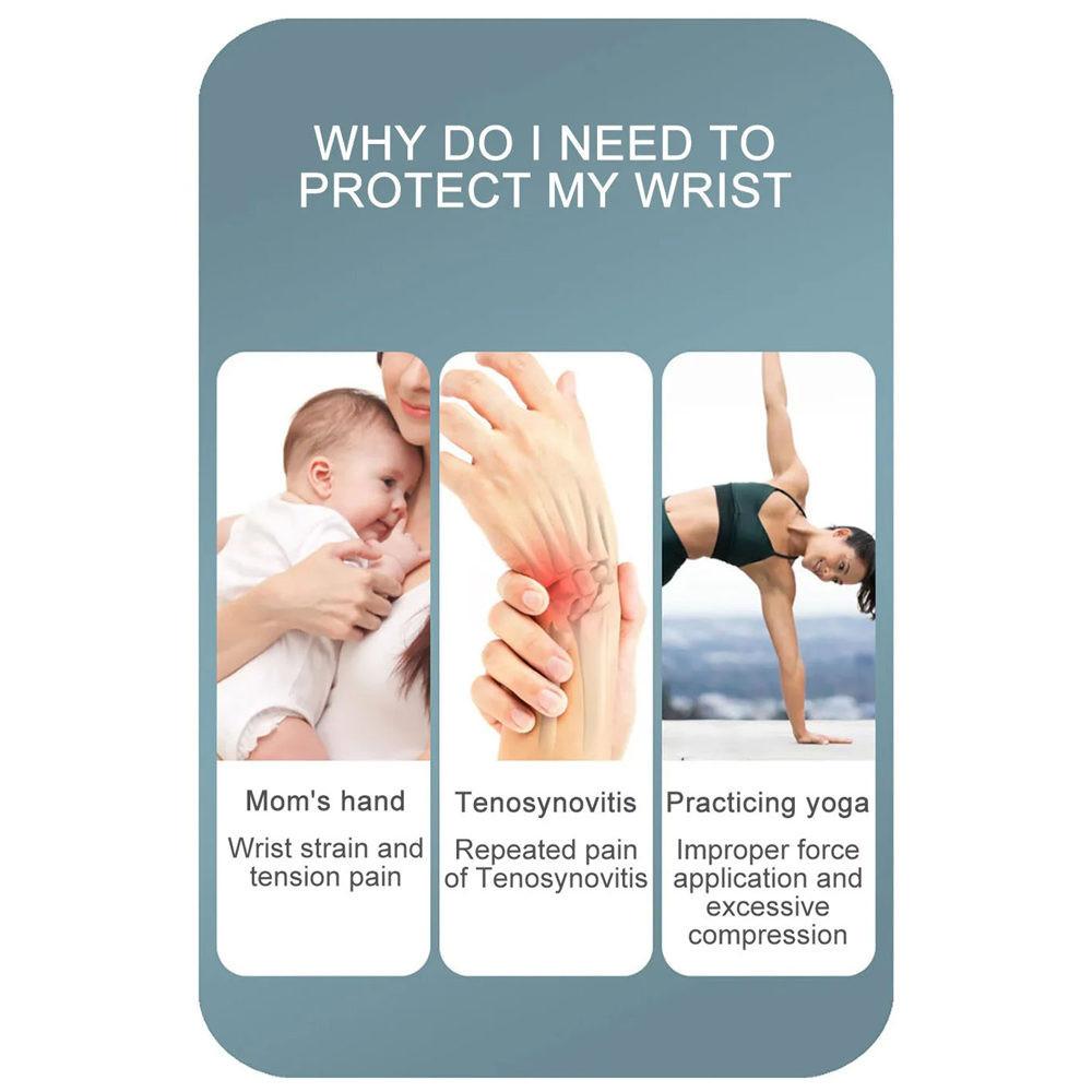 1Pair Training Hand Bands TFCC Tear Injury Brace Sports Safety Wrist Band Wrist Support Yoga Wrist Band Sprain Protection Unisex