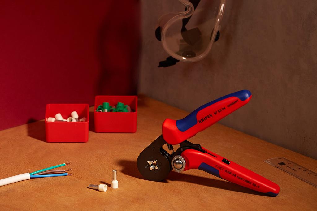 Knipex Self-adjusting Crimping Pliers for End Sleeves 975304
