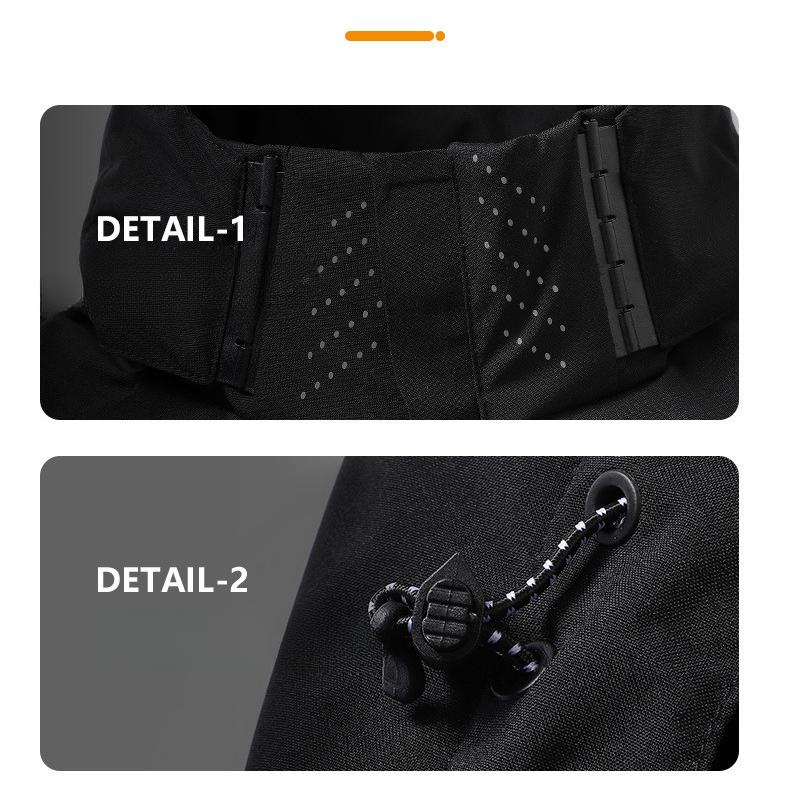 Мужская осенне-зимняя флисовая куртка с графеновым покрытием, утолщенная, теплая хлопковая одежда, ветрозащитная и водонепроницаемая, для альпинизма