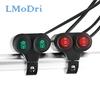 LMoDri переключатель из алюминиевого сплава для мотоцикла, 7/8 дюйма, ремонт руля, водонепроницаемый, 2 переключателя управления, универсальный переключатель светового индикатора