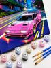 Paint By Number Pictures To Paint Neon Ride 40X50