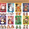 Cute Cartoon Christmas Santa And Snowman Diy Sticker Pack For Fun Kids Crafts And Journaling With 16 Sheets