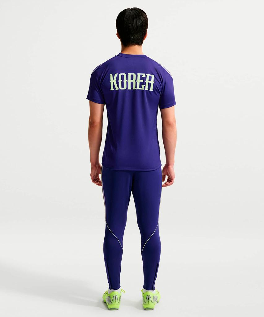 Nike Корея Strike Soccer Топ с коротким рукавом Dri-Fit M - Регентский фиолетовый:Космический фиолетовый:Светлый Лайм / Ib4975-590