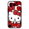 For iPhone 16 15 Xiaomi Redmi Note 13 12 11 Pro Max X 9 14 XR Samsung Galaxy A16 S24 S23 Plus 14C A06 A05 13C Huawei OPPO Hello Kitty Pink Phone Case