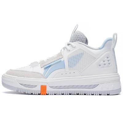 Li Ning Текстиль, Синтетическая Кожа Нескользящие, Износостойкие, Увеличивающие Рост Средние Кеды для Скейтборда AGCS240-1