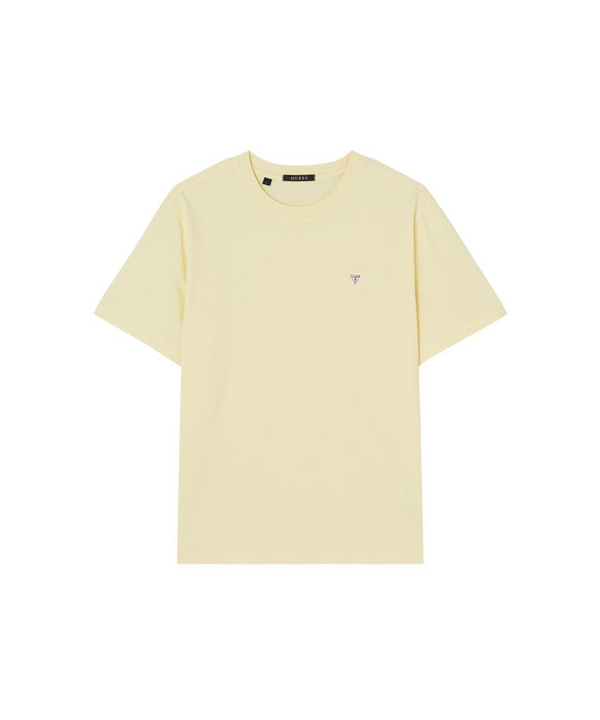 Guess Унисекс Мини-треугольник Наклейка Короткий рукав Футболка 5 цветов Nq2K5924