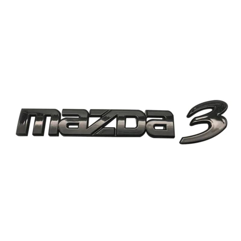Modified Car Body Emblem Sticker Auto Rear Trunk Badge Decal for Mazda 2 3 6 8 CX3 CX5 MX3 CX4 CX9 CX7 RX8 Protege Accessories k1