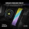 CORSAIR 4000MHz CL18 Desktop PC Memory VENGEANCE RGB RT 16GB X CMN16GX4M2Z4000C18 New Model Optimized for DDR4-16GB [8GB 2] (2021 AMD)
