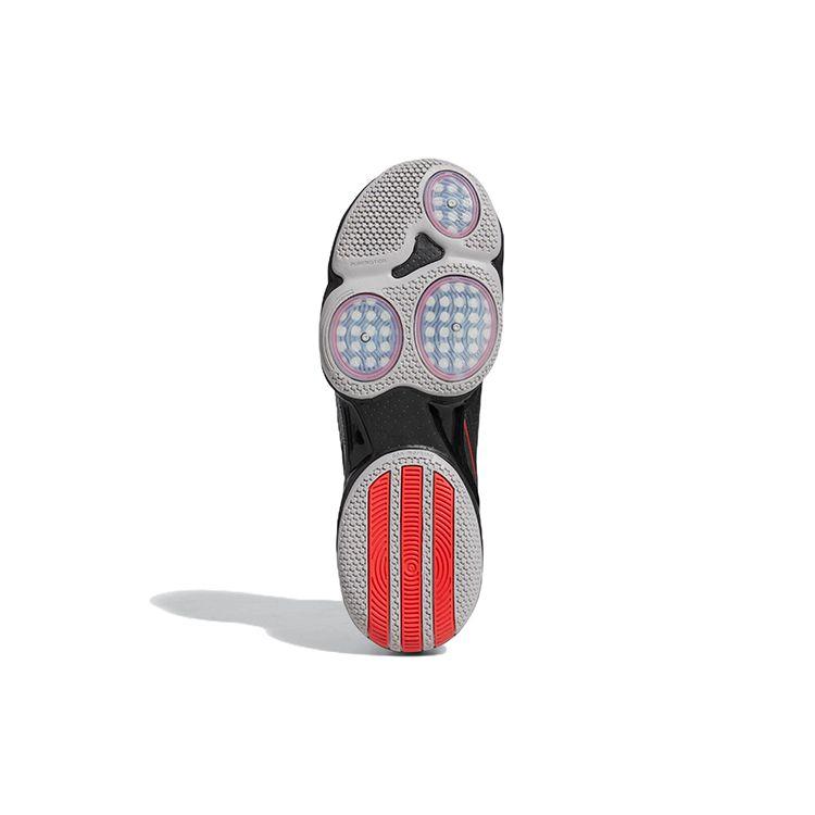 Adidas Adizero Rose 1.5 Restomod Black Vivid Red Мужские кроссовки Core-Black Light-Granite GY6488