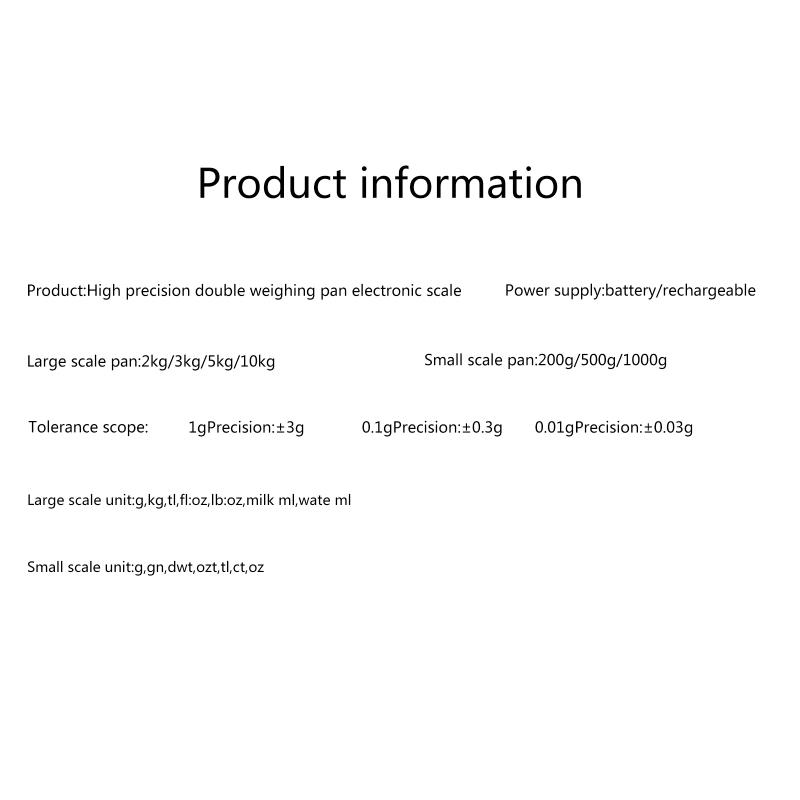 Digital Kitchen Food Scales with Dual Platform Weighing Design with Precision Accuracy & Tare Function Stainless Steel
